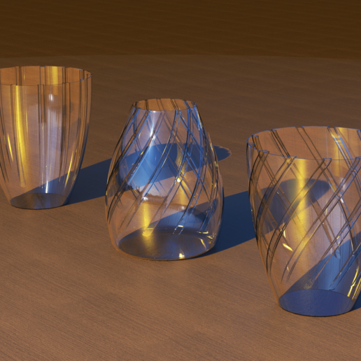 vase collection 4 home 3D print model - Mito3D