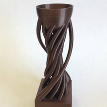 vaso de copo a casa decoração 3d print model - Mito3D