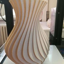vase courbe décor 3d print model - Mito3D