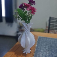 vase curves art vazo 3d print model - Mito3D