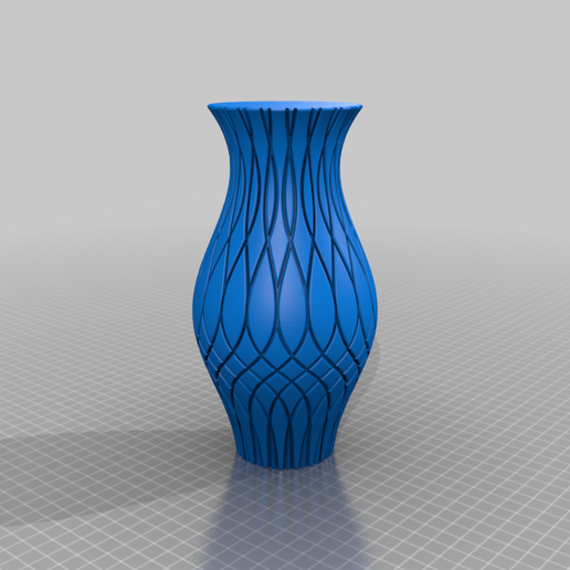 vase déco art cadeau Noël décoration fleur spirale 3D print model - Mito3D