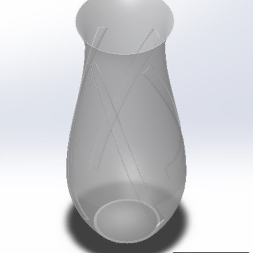 vazo dekorasyon mimarlık göstermelik iç 3D print model - Mito3D