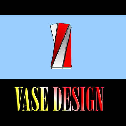 vase design la maison deco 3D print model - Mito3D