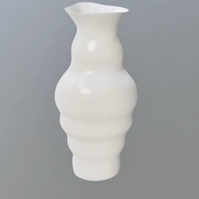 vase design home potty flower 3d print model - Mito3D