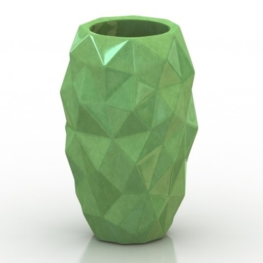 vaso di design casa il modello fioriera famiglia 3D print model - Mito3D