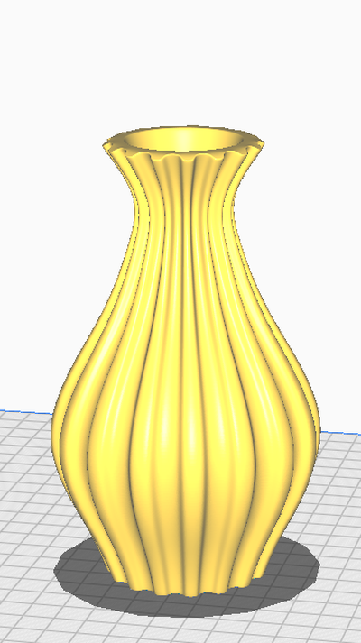 vaso design 3d print model - Mito3D