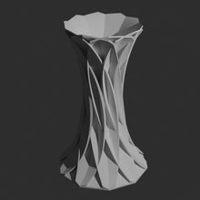 vase design-futuristische moderne home designer-vase Pflanzer nicolas dubreil lelong futuristisch 3d print model - Mito3D