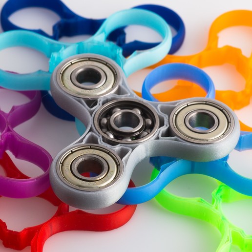 jarrón fidget spinner juego juguetes mecánicos 3D print model - Mito3D