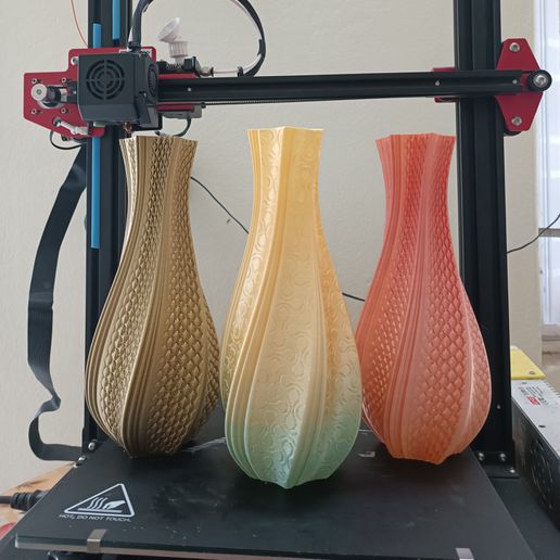 vase flower decoration 3D print model - Mito3D