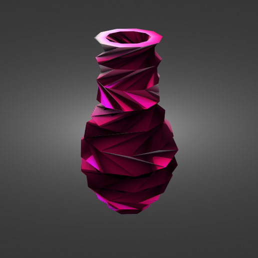 Vase Blumen 3D print model - Mito3D