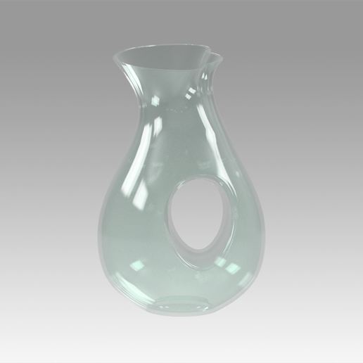 vase en verre la maison womens hanches pot cruche carafe pichet à décanter pierre vieux rome sculp sculptural sculpture jar général décor salon-cuisine 3D print model - Mito3D