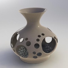 vazo delik ev 3d print model - Mito3D