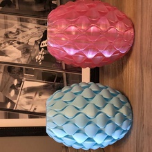 vaso lampada ondulate casa lampadario ikea art la il 3d print model - Mito3D