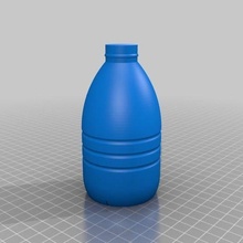 vase mode bouteille conteneurs 3d print model - Mito3D