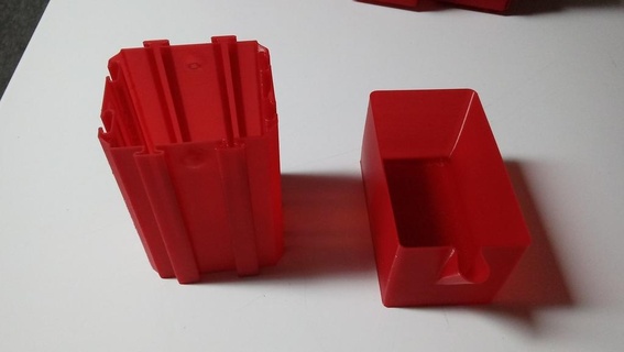 florero modular hardware almacenamiento pequeña partes herramienta titulares cajas 3d print model - Mito3D