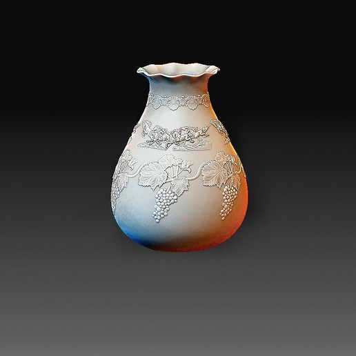 vase modèle art meubles haute poly printable model inventaire 3D print model - Mito3D