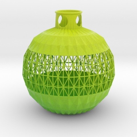 vase mzn home tumbler 3D print model - Mito3D