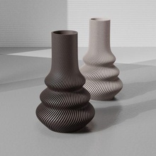 vaso no38 Bezier torção 3d print model - Mito3D