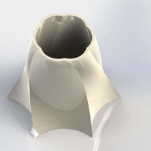 vase aus der Form home Dekor twist 3d print model - Mito3D