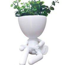 vase robert plant guitar cachepot pot bob 3d print model - Mito3D