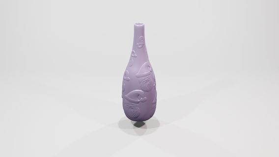 vase Père Noël cellule Accueil maison art artistique croissance interne planteur décor décoration pot 3d print model - Mito3D