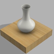 vase series p3 home cool flower 3d print model - Mito3D