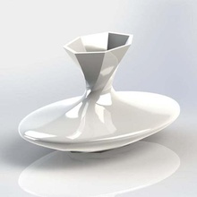 vase twist 04 home decor 3d print model - Mito3D