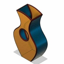 vazo ev eşya Sanat 3d masa 3d print model - Mito3D