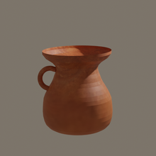 vase vessel art 3d print model - Mito3D