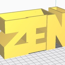 vaso zen fioriera casa buda budah suculent 3d print model - Mito3D