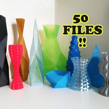 vasemania low poly vasos a arte personalizador de sistemas decoração openscad 3d print model - Mito3D