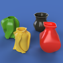 vases la maison de l'emballage fleurs maisons les moules 3d print model - Mito3D