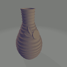 vases fleurs 3d print model - Mito3D