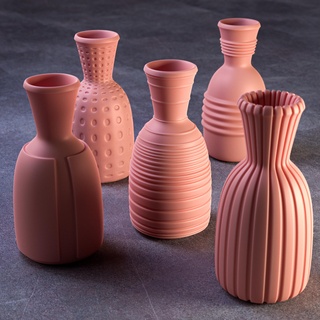 vasi pacco 1 vaso minimalista elegante fiori 3d print model - Mito3D