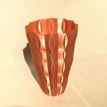 2 vases des années soixante vase v2 la maison facile bourgeon fleurs pot l'art 3d print model - Mito3D