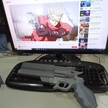 vash revolver modüler bitki Trigun izdiham anime 3d print model - Mito3D