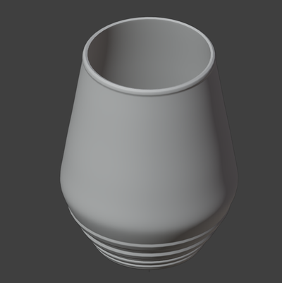 vaso hogar casa 3d print model - Mito3D