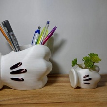 vaso rato luva arte 3d print model - Mito3D