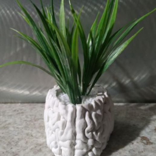 vaso costilla Arte maceta florero 3D print model - Mito3D