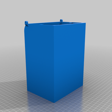 cuba armazenamento caixa anycubic fóton mono resina 3d_printer_accessories 3d print model - Mito3D