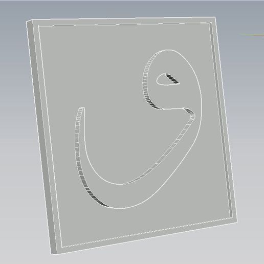 vav sembol 3D print model - Mito3D