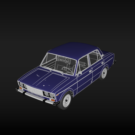 vaz 2106 Oto 3D print model - Mito3D