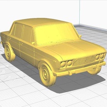 vaz stl file russo macchina rally 3d print model - Mito3D