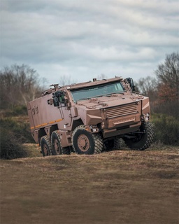 vbmr griffon jeep tank combat vehicle war apc ifv military 41k france guns astra militarum taurox tempestus 3d print model - Mito3D