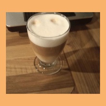 vbuck cappuccino estêncil gadget fortnite café 3d print model - Mito3D