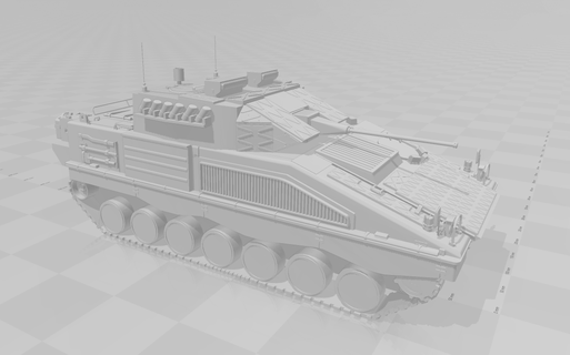 vci c pizarro vcic ulan ascod military spanish army 3d print model - Mito3D