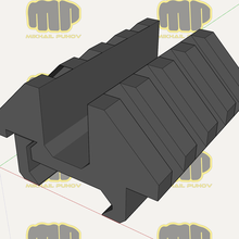 weber 027 dokumacı çift 45 temel 3d print model - Mito3D