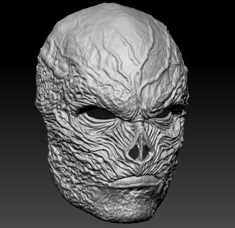 vecna mask wearable ghost halloween cosplay demon human stranger wizard creatures mage magic magician 3d print model - Mito3D