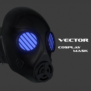 vettore cosplay maschera Halloween rtprops residente male 3d print model - Mito3D