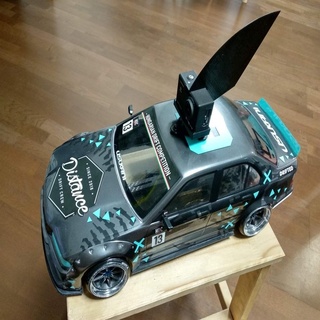 Vektor montieren rc Drift Spiel Kamera cameramount gopro rcdrift Wagen Fahrzeuge Fernbedienung Steuerung 3d print model - Mito3D